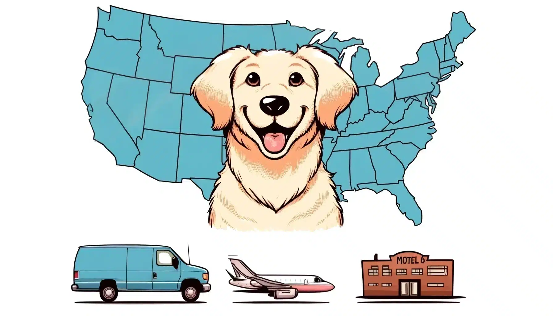 large dog usa domestic shipping cost